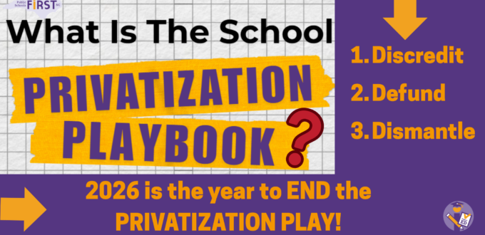 Determined in 2026 – Join the Fight to Save Our Public Schools!